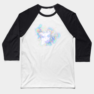 Holographic Explosion Baseball T-Shirt